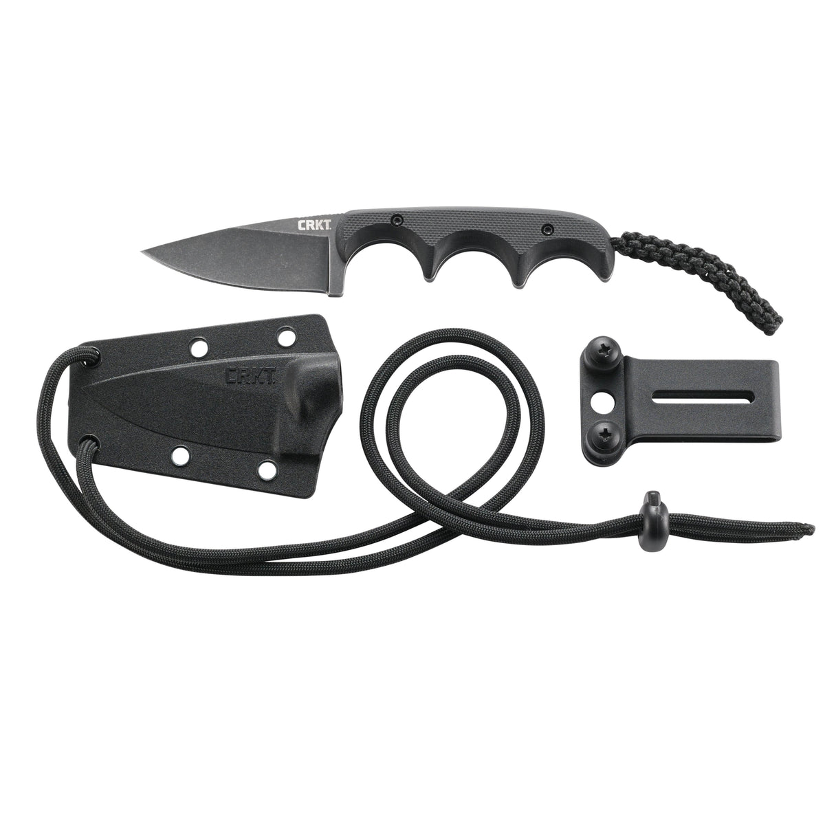 Columbia River Knife & Tool - Minimalist Black Fixed Blade Knife