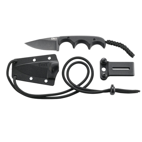 Columbia River Knife & Tool - Minimalist Black Fixed Blade Knife