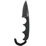 Columbia River Knife & Tool - Minimalist Black Fixed Blade Knife