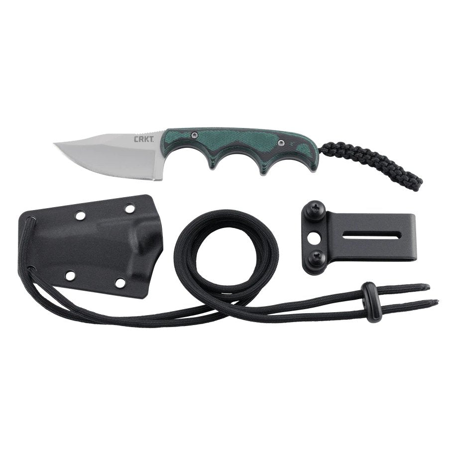 Columbia River Knife & Tool - Minimalist Green Fixed Blade Knife — view 6
