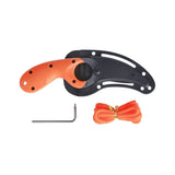 Columbia River Knife & Tool - Bear Claw Orange Fixed Blade Knife