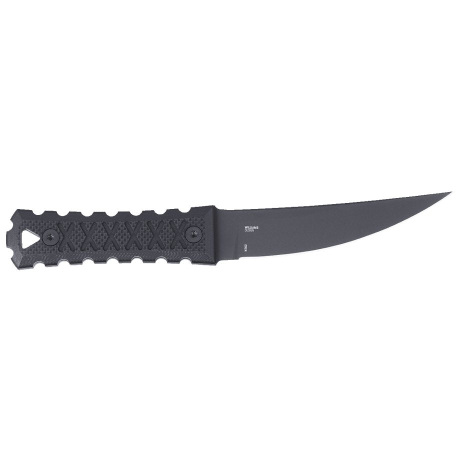 Columbia River Knife & Tool - HZ4 Black Fixed Blade Knife with Sheath