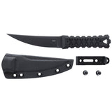 Columbia River Knife & Tool - HZ4 Black Fixed Blade Knife with Sheath