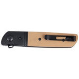 CRKT - Bamboozled Brown Assisted Folding Knife with Liner Lock