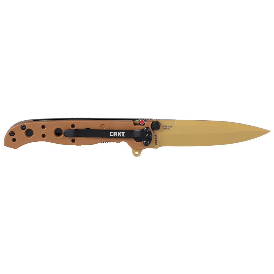 Columbia River Knife & Tool - M16-01DZ Desert Tan Folding Knife