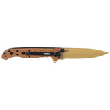 Columbia River Knife & Tool - M16-01DZ Desert Tan Folding Knife