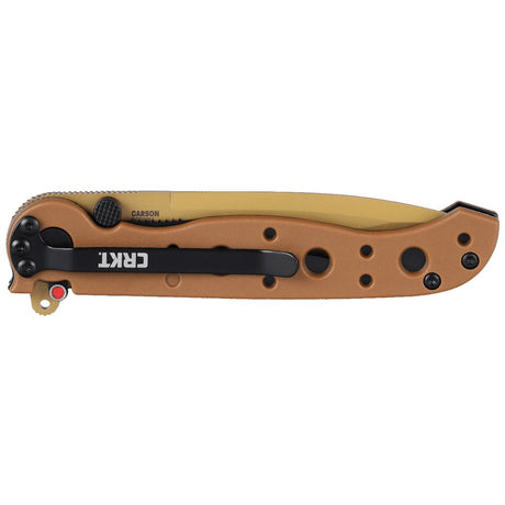 Columbia River Knife & Tool - M16-01DZ Desert Tan Folding Knife