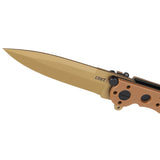 Columbia River Knife & Tool - M16-01DZ Desert Tan Folding Knife