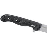 Columbia River Knife & Tool - M16-01S Black Folding Knife