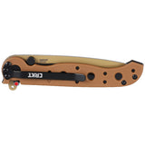 Columbia River Knife & Tool - M16-10DZ Desert Tan Folding Knife
