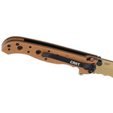Columbia River Knife & Tool - M16-10DZ Desert Tan Folding Knife