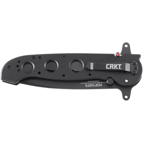 Columbia River Knife & Tool - M16-14SFG Black Folding Knife