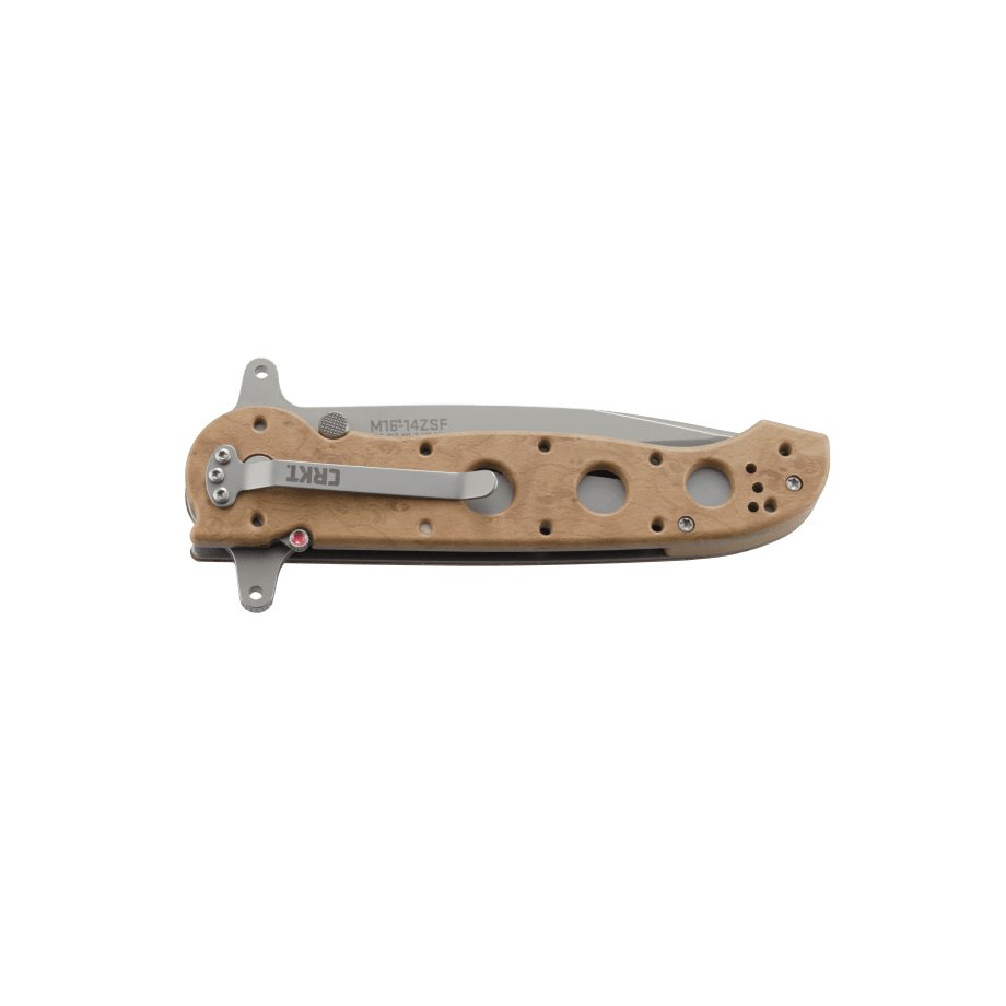 Columbia River Knife & Tool - M16-14ZSF Desert Tan Folding Knife