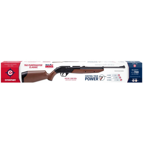 Crosman - 760 Pumpmaster .177 Pellet/BB Air Rifle - Brown