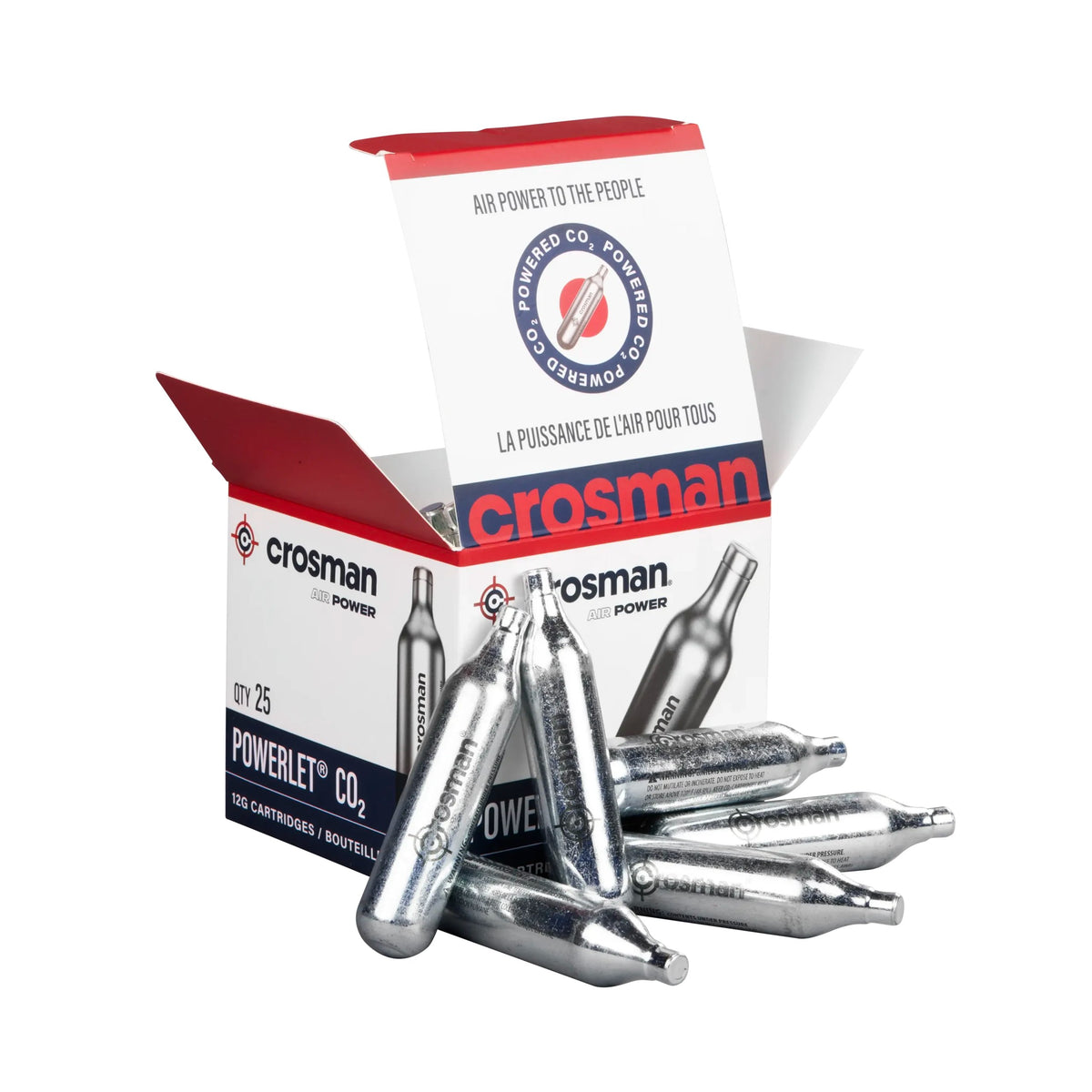 Crosman - 12-Gram Powerlet CO2 Cartridges - 15 Pack