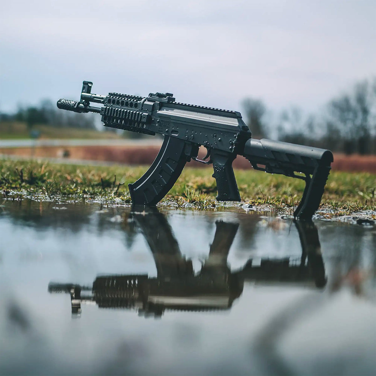 Crosman - Full Auto AK1 BB Rifle with Adjustable Stock