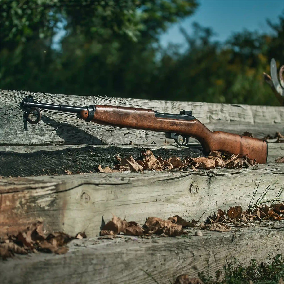 Crosman - M1 Full-Auto Air Rifle, CO2 Powered, Black