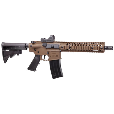 Crosman - Full Auto R1 BB Air Rifle, Flat Dark Earth