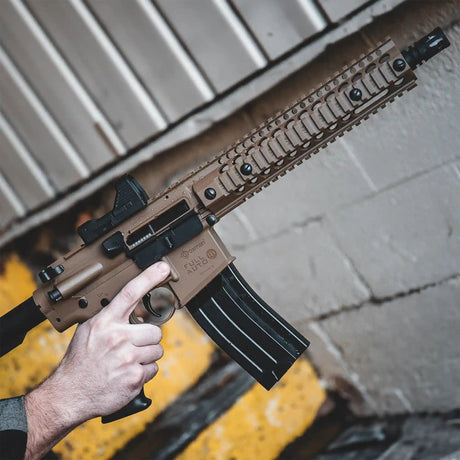 Crosman - Full Auto R1 BB Air Rifle, Flat Dark Earth