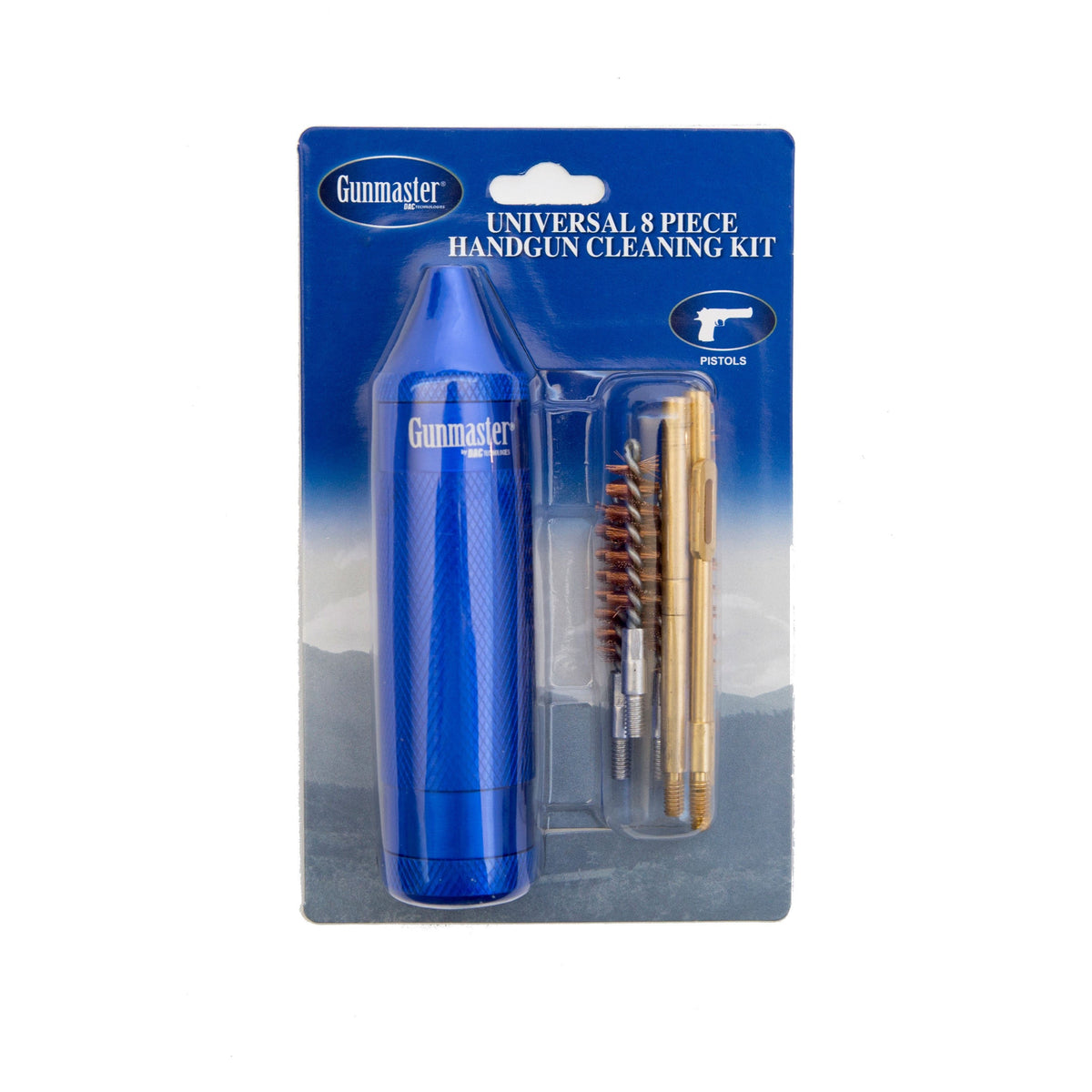 DAC - Gunmaster 8pc Compact Universal Pistol Cleaning Kit