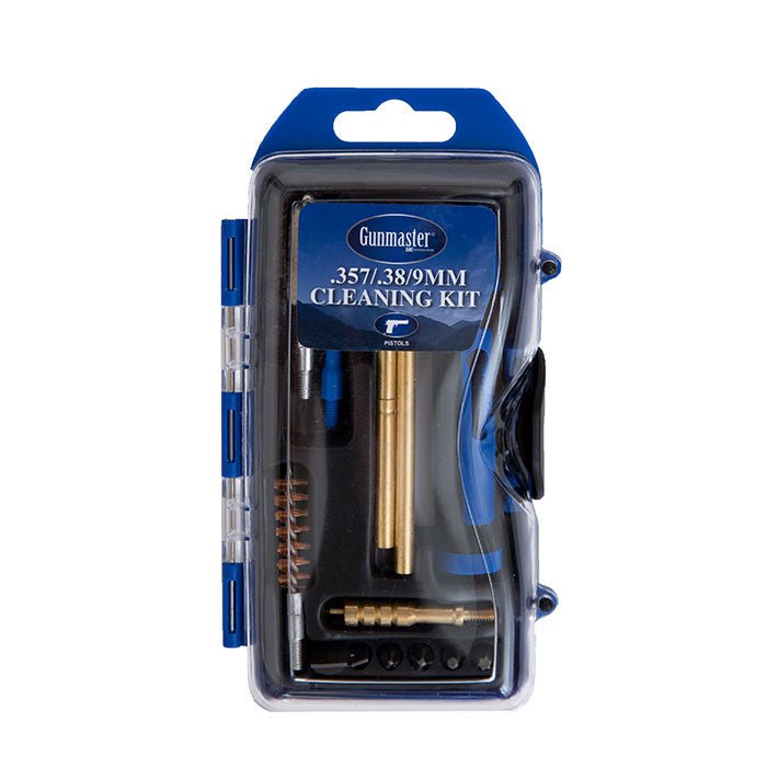 DAC - Gunmaster 14pc Pistol Cleaning Kit for .357/.38/9mm