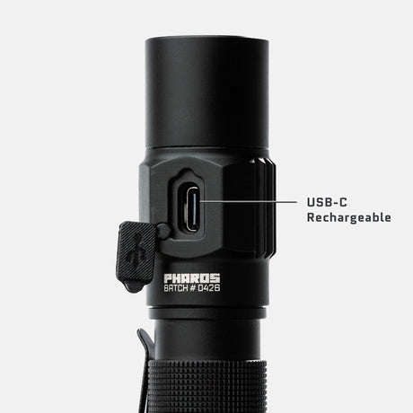 Dark Energy - Pharos Rechargeable Flashlight 1800 Lumens — view 7