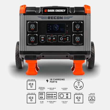 Dark Energy - Recon 2000 Portable Power Station 2016Wh — view 5