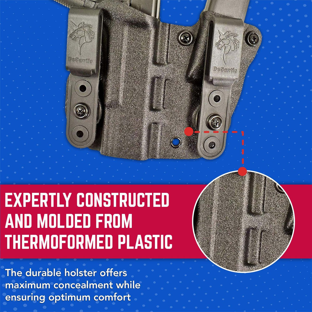 DeSantis Gunhide - Hidden Truth Appendix Carry Holster
