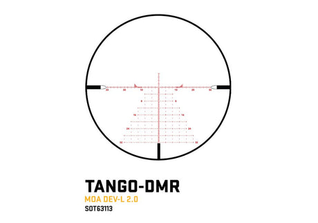 Sig Sauer – TANGO-DMR 3-18x44MM FFP Riflescope, MRAD/MOA, 34mm Tube