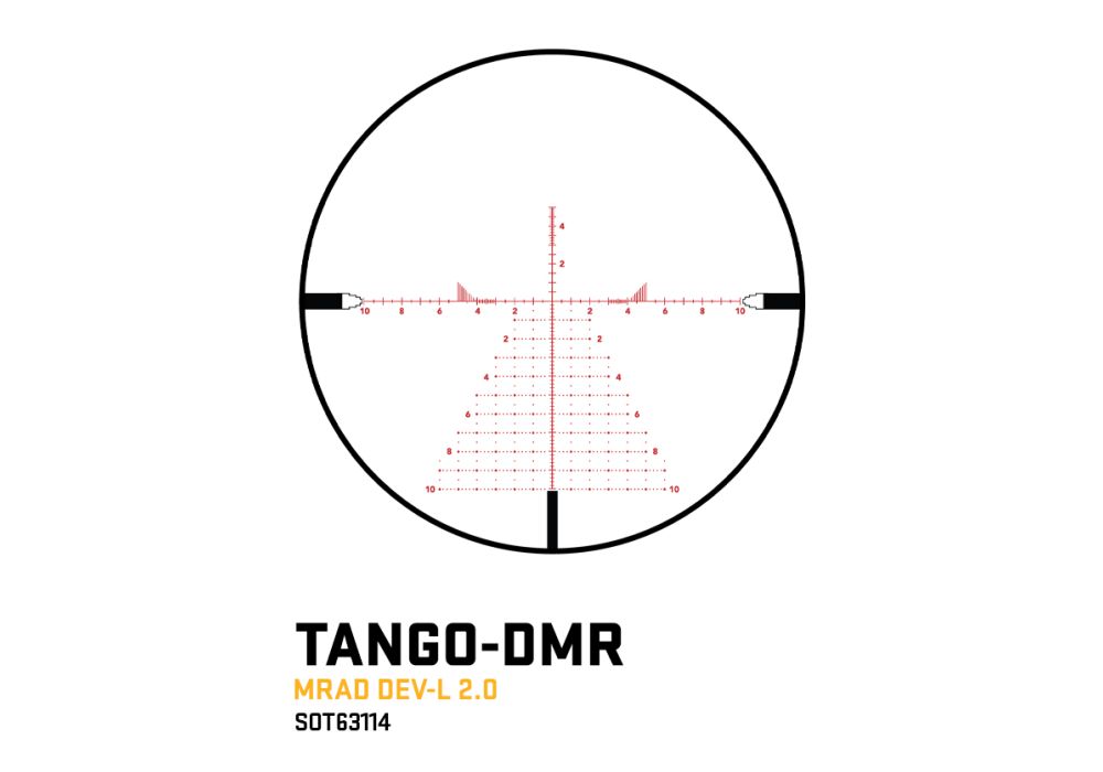Sig Sauer – TANGO-DMR 3-18x44MM FFP Riflescope, MRAD/MOA, 34mm Tube