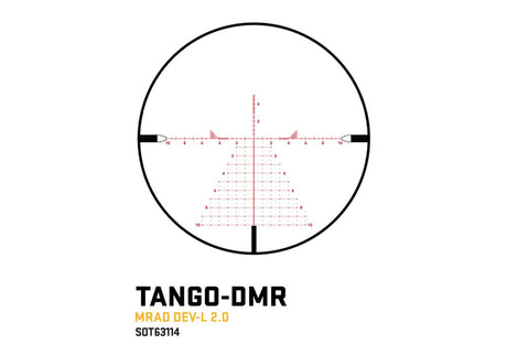Sig Sauer – TANGO-DMR 3-18x44MM FFP Riflescope, MRAD/MOA, 34mm Tube