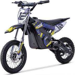 MotoTec 36v 1000w (HP112E) Electric Dirt Bike - Blue