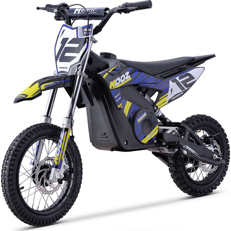 MotoTec 36v 1000w (HP112E) Electric Dirt Bike - Blue