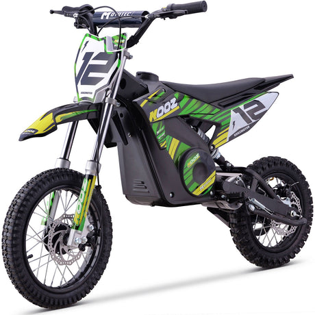 MotoTec 36v 1000w (HP112E) Electric Dirt Bike - Green