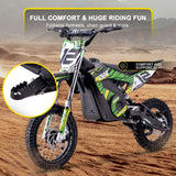 MotoTec 36v 1000w (HP112E) Electric Dirt Bike - Green