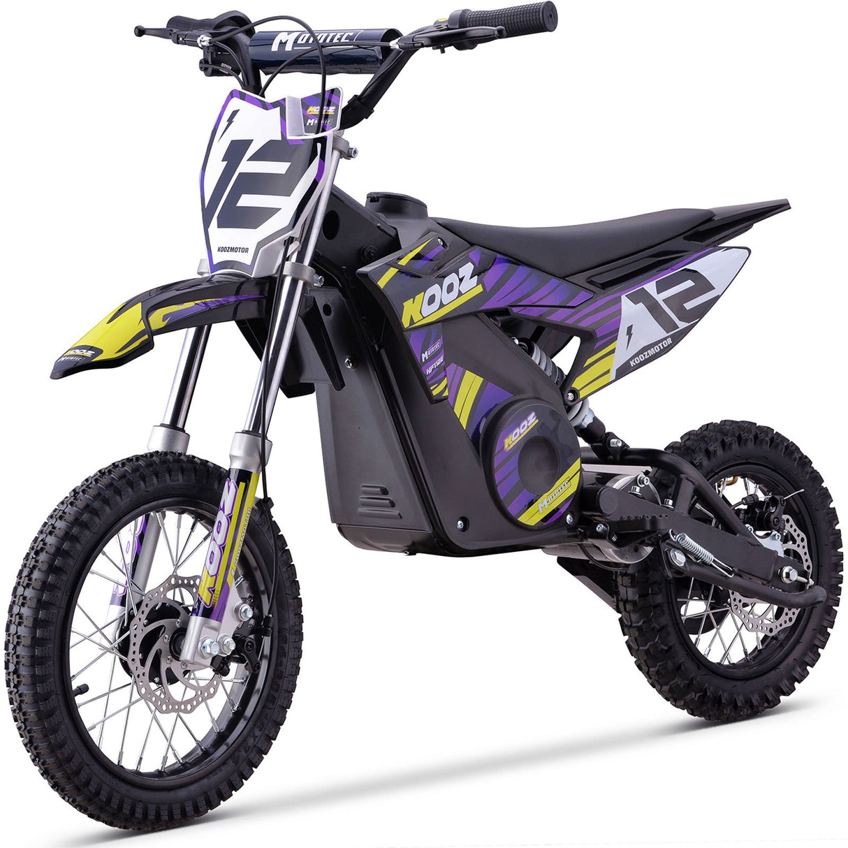 MotoTec 36v 1000w (HP112E) Electric Dirt Bike - Purple