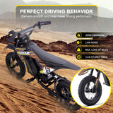 MotoTec 36v 300w (HP122E) Electric Dirt Bike - Orange