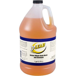 D-Lead - Deluxe Whole Body Wash and Shampoo, 1 Gallon Case