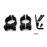 DNZ - Freedom Reaper 2pc Vertical Split Rail Mount, 1 Inch, Black