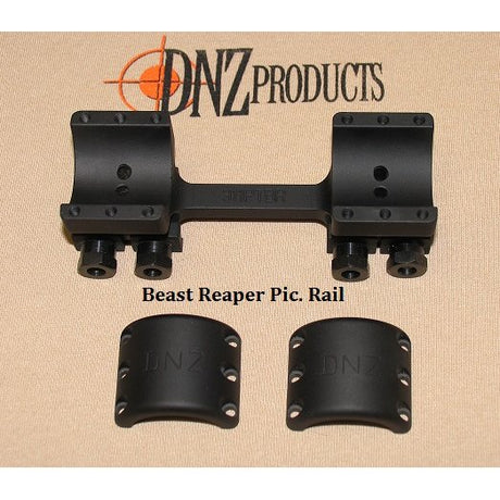 DNZ - Freedom Reaper 2pc Vertical Split Rail Mount, 1 Inch, Black