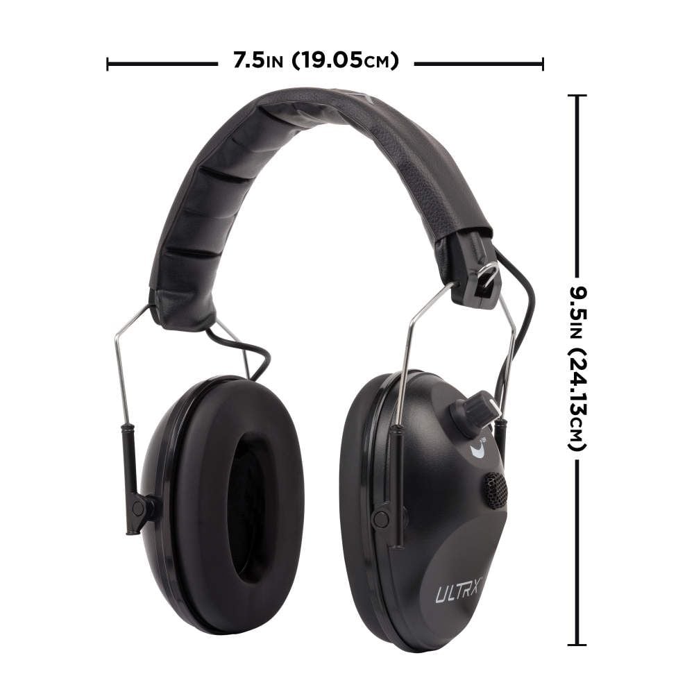 Allen - ULTRX Electronic Earmuff, Black