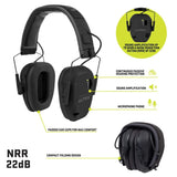 Allen - ULTRX Bionic Electronic Earmuff, Midnight Gray