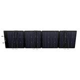 EcoFlow 220W bifacial portable solar panel for outdoor survival and emergency preparedness