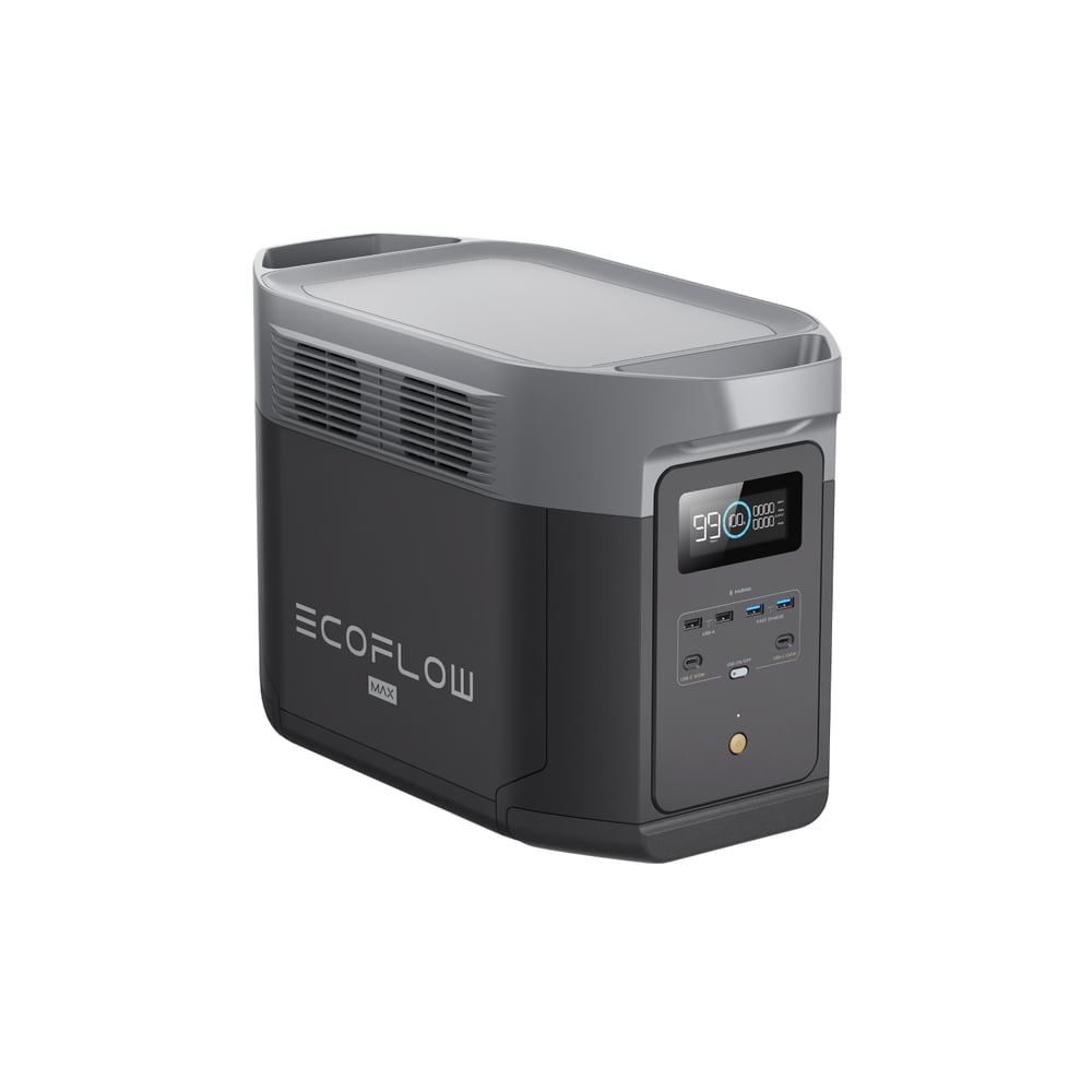 EcoFlow – DELTA 2 Max Portable Power Station (2048Wh, Expandable)