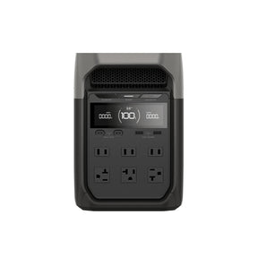 EcoFlow – DELTA 3 Portable Power Station, 1024Wh, 1800W Output