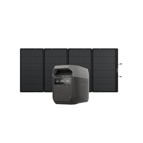 EcoFlow – DELTA 3 Portable Power Station, 1024Wh, 1800W Output