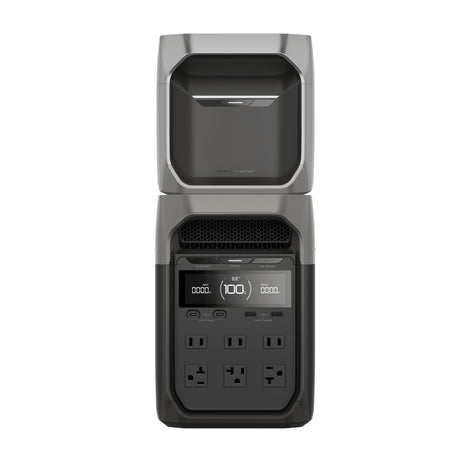 EcoFlow – DELTA 3 Portable Power Station, 1024Wh, 1800W Output