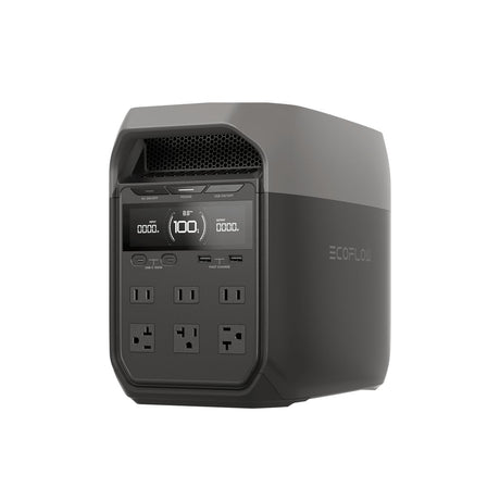 EcoFlow – DELTA 3 Portable Power Station, 1024Wh, 1800W Output