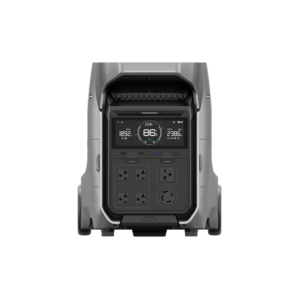 EcoFlow – DELTA Pro 3 Portable Power Station, 4096Wh, 120/240V, 4000W
