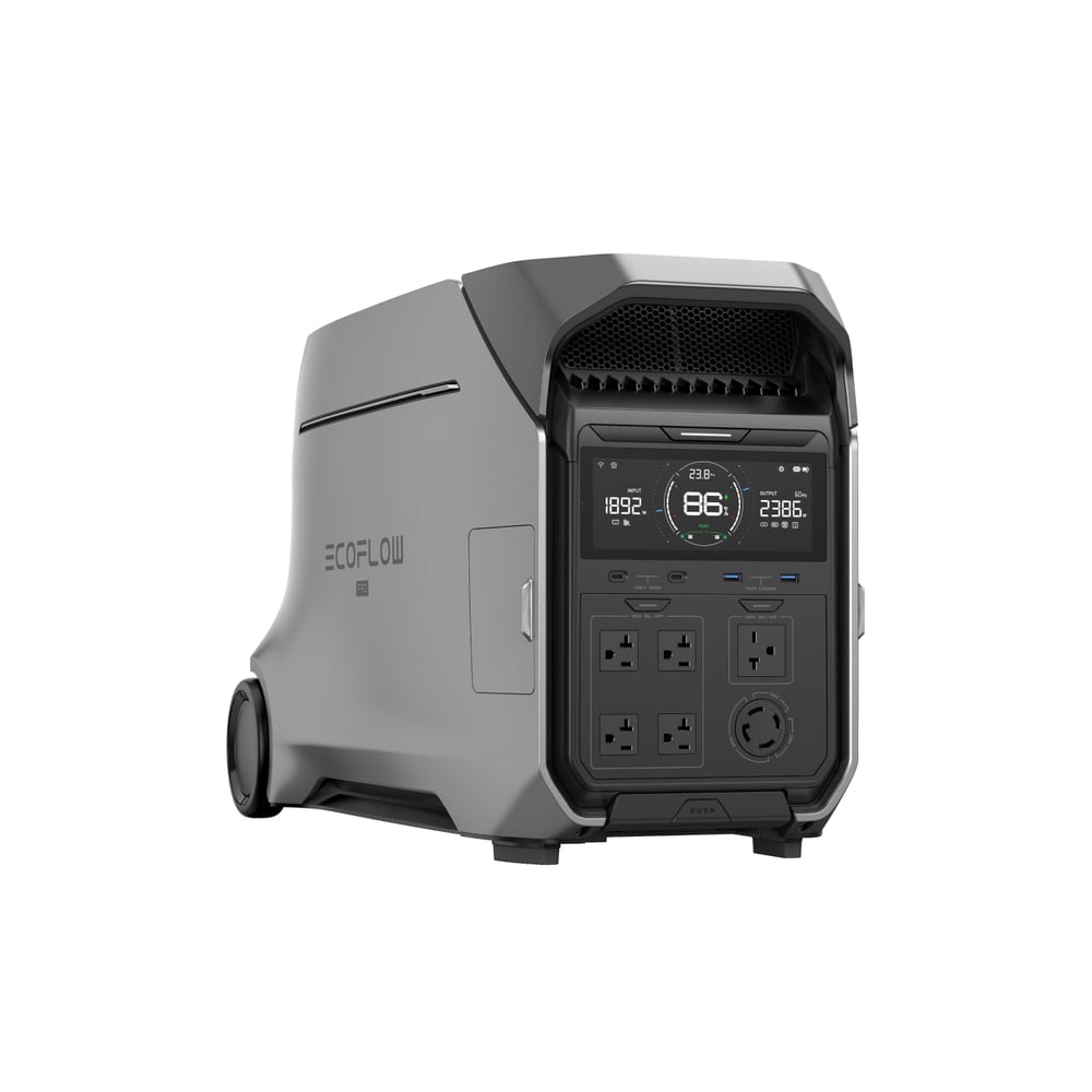 EcoFlow – DELTA Pro 3 Portable Power Station, 4096Wh, 120/240V, 4000W